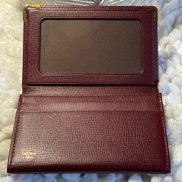 Must de Cartier Leather Card Case - Picture 5 of 13